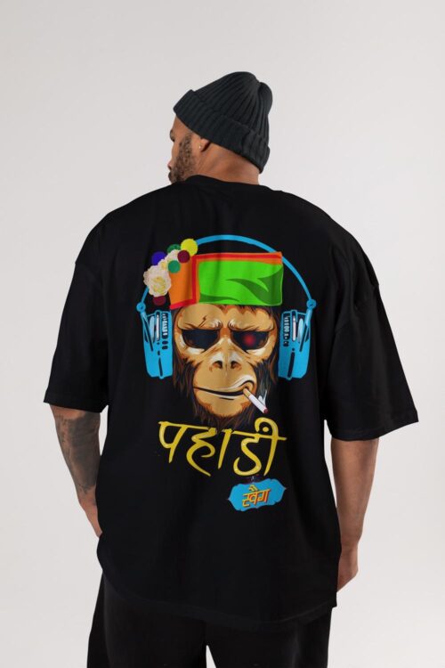 Pahadi Swag Oversized T-shirt