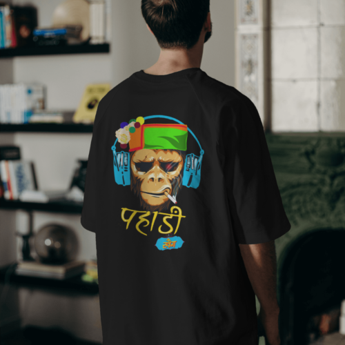 Pahadi Swag Oversized T-shirt