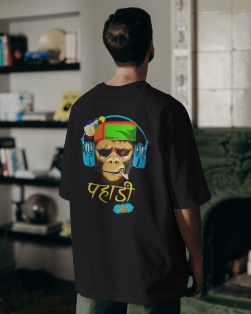 Pahadi Swag Oversized T-shirt