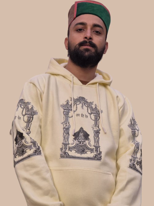 जय ईष्ट देव Baroque Vintage Hoodie