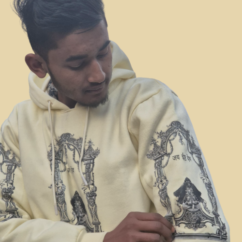 जय ईष्ट देव Baroque Vintage Hoodie