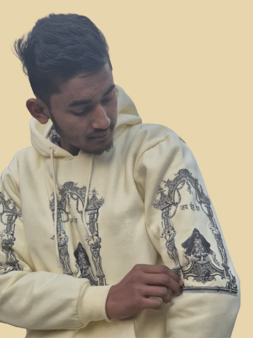 जय ईष्ट देव Baroque Vintage Hoodie