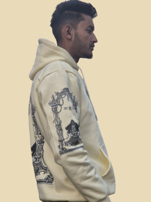 जय ईष्ट देव Baroque Vintage Hoodie